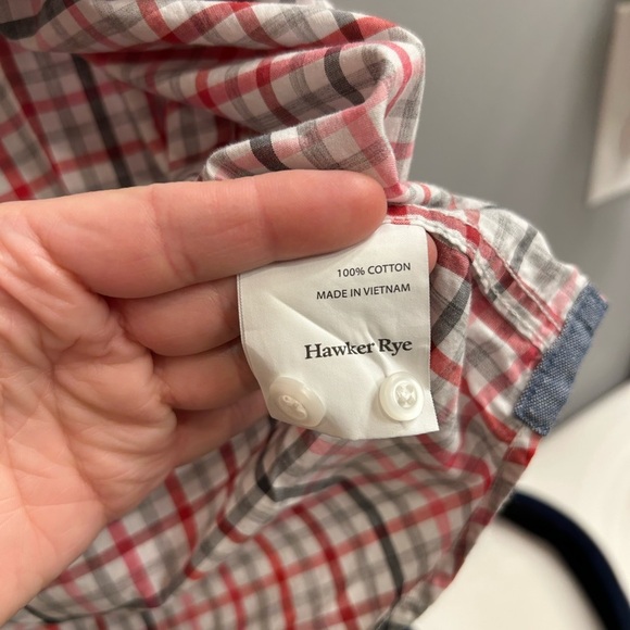 Plaid Button-Up Shirt - Picture 4 of 5